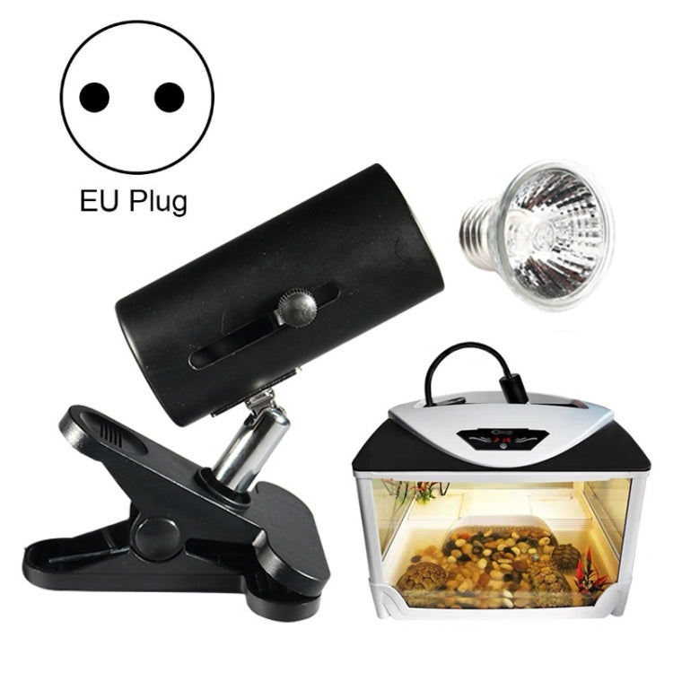 ZY-UAB Turtle Backlight UVA Heated Climbing Pet Backlight,, EU Plug With Bulb, US Plug Without Bulb