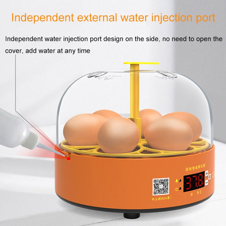 6-Eggs Small Household Experimental Children Smart Chicken Incubators, Manual US Plug, Automatic US Plug, Dual-electric Automatic US Plug, Manual EU Plug, Automatic EU Plug, Dual-electric Automatic EU Plug, Manual UK Plug, Automatic UK Plug